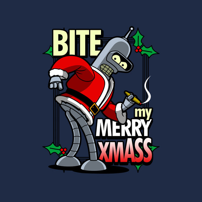 Bite my Merry XmASS-youth basic tee-Boggs Nicolas