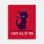 I Hate You-none stretched canvas-koalastudio