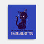 I Hate You-none stretched canvas-koalastudio