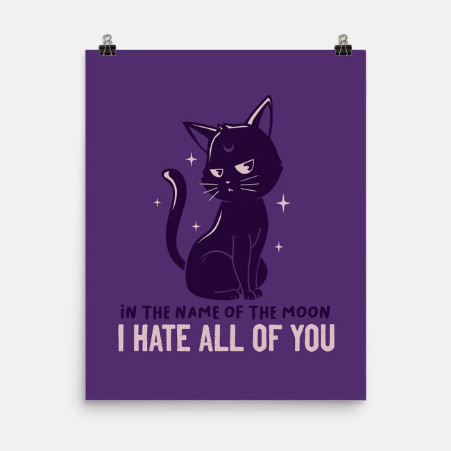 I Hate You-none matte poster-koalastudio
