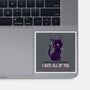 I Hate You-none glossy sticker-koalastudio