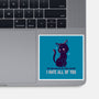 I Hate You-none glossy sticker-koalastudio