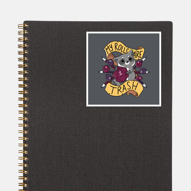 RPG Raccoon-none glossy sticker-TaylorRoss1