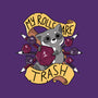 RPG Raccoon-none non-removable cover w insert throw pillow-TaylorRoss1