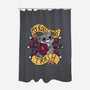 RPG Raccoon-none polyester shower curtain-TaylorRoss1