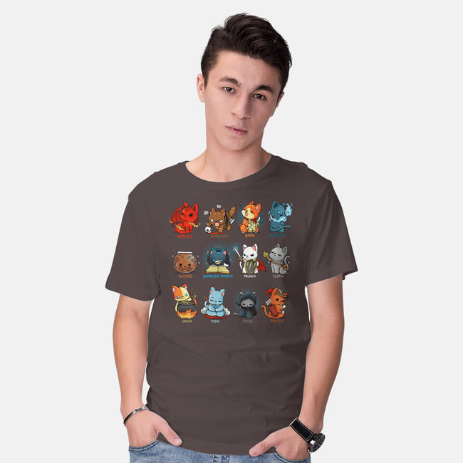 Kitten Role Play-mens basic tee-Vallina84