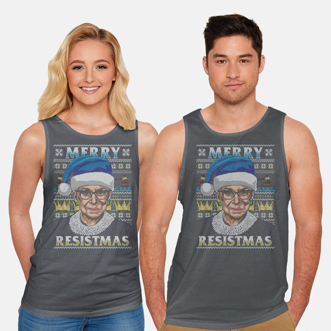 Merry Resistmas-unisex basic tank-CoD Designs