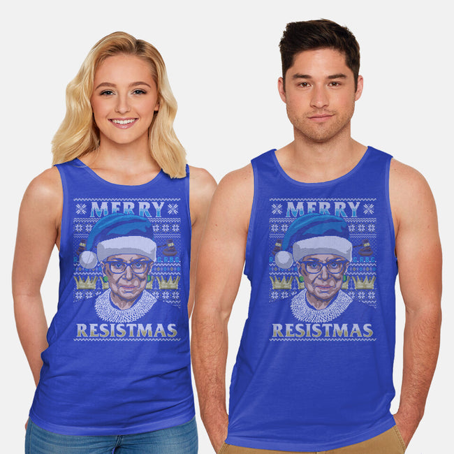 Merry Resistmas-unisex basic tank-CoD Designs