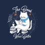 Cat Reader-none adjustable tote-Liewrite
