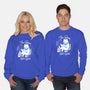 Cat Reader-unisex crew neck sweatshirt-Liewrite