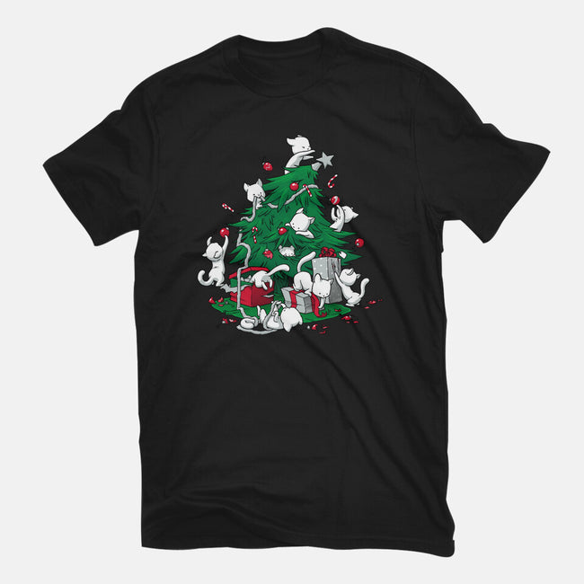 Cat Tree-youth basic tee-DoOomcat