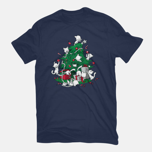 Cat Tree-mens long sleeved tee-DoOomcat