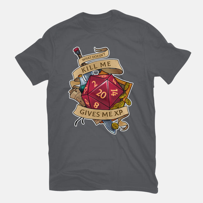 Gives Me XP-youth basic tee-Ursulalopez