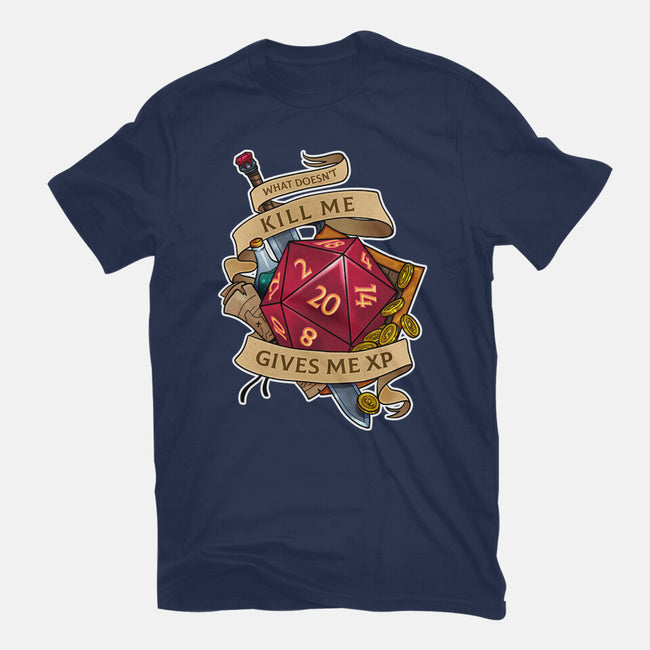 Gives Me XP-youth basic tee-Ursulalopez