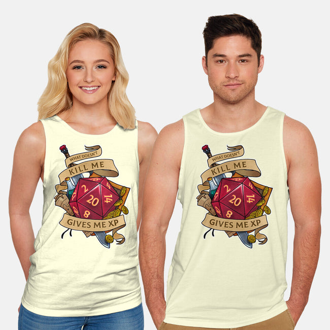 Gives Me XP-unisex basic tank-Ursulalopez