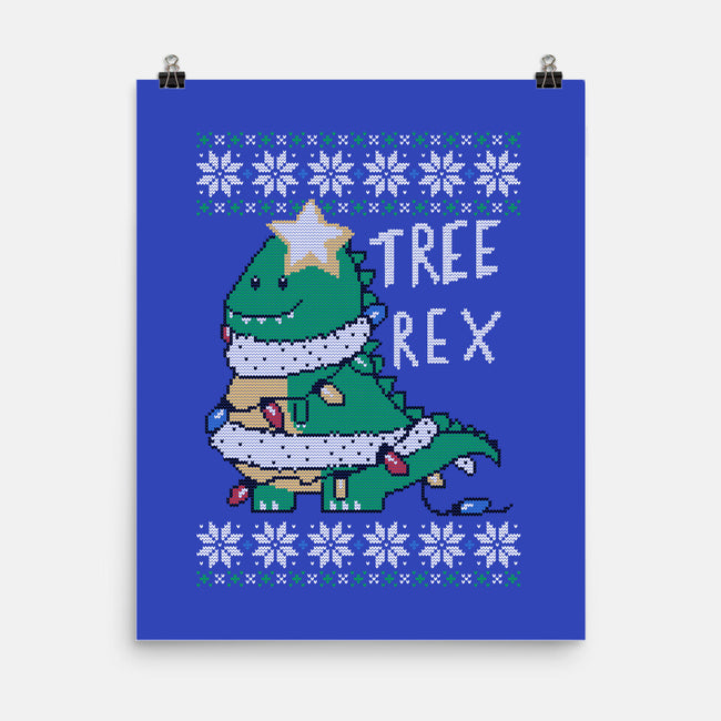 Tree Rex Sweater-none matte poster-TaylorRoss1