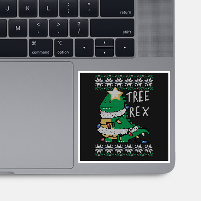 Tree Rex Sweater-none glossy sticker-TaylorRoss1