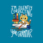 Grammar Cat-none matte poster-TaylorRoss1