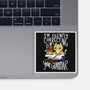 Grammar Cat-none glossy sticker-TaylorRoss1