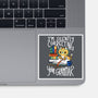 Grammar Cat-none glossy sticker-TaylorRoss1