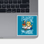 Grammar Cat-none glossy sticker-TaylorRoss1