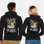 Grammar Cat-unisex zip-up sweatshirt-TaylorRoss1