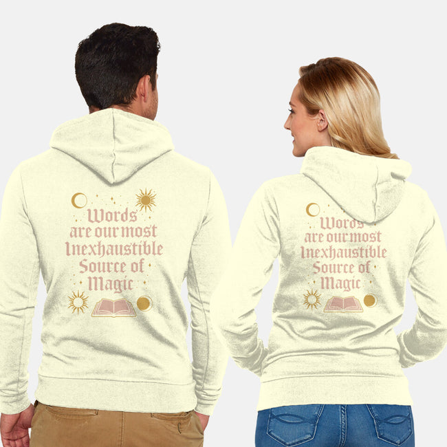 Source Of Magic-unisex zip-up sweatshirt-Thiago Correa