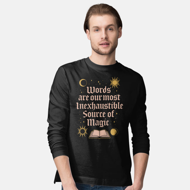 Source Of Magic-mens long sleeved tee-Thiago Correa