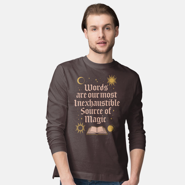 Source Of Magic-mens long sleeved tee-Thiago Correa