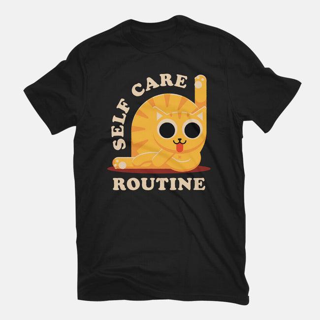 Self Care Routine-youth basic tee-zawitees