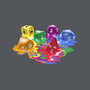 Melting Dice-none removable cover w insert throw pillow-zascanauta