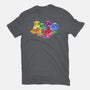 Melting Dice-womens fitted tee-zascanauta