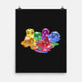 Melting Dice-none matte poster-zascanauta
