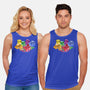 Melting Dice-unisex basic tank-zascanauta