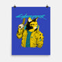 Cyberpurr-none matte poster-Hafaell