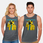 Cyberpurr-unisex basic tank-Hafaell