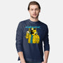 Cyberpurr-mens long sleeved tee-Hafaell