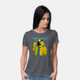 Cyberpurr-womens basic tee-Hafaell