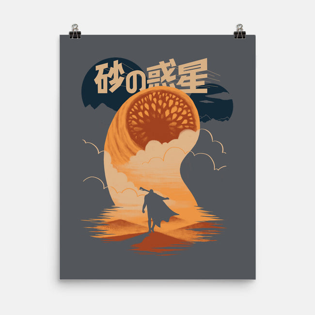 Japanese Dune-none matte poster-estudiofitas