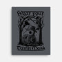 Wear Your Damn Mask-none stretched canvas-NemiMakeit