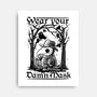 Wear Your Damn Mask-none stretched canvas-NemiMakeit