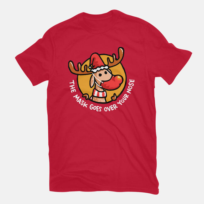 The Mask Goes Over Your Nose-youth basic tee-Wenceslao A Romero