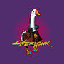 Cyberhonk-none glossy sticker-theteenosaur