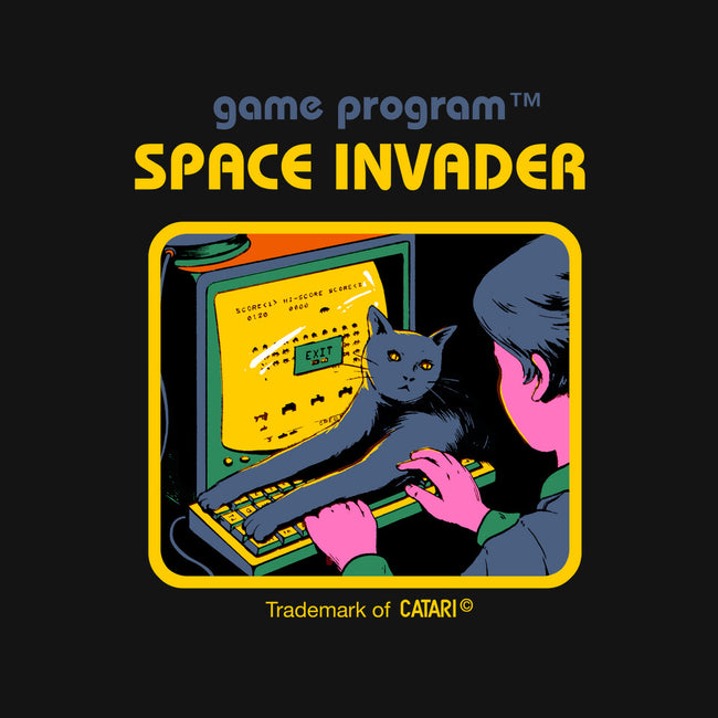 Space Invader-none adjustable tote-Mathiole