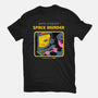 Space Invader-womens fitted tee-Mathiole