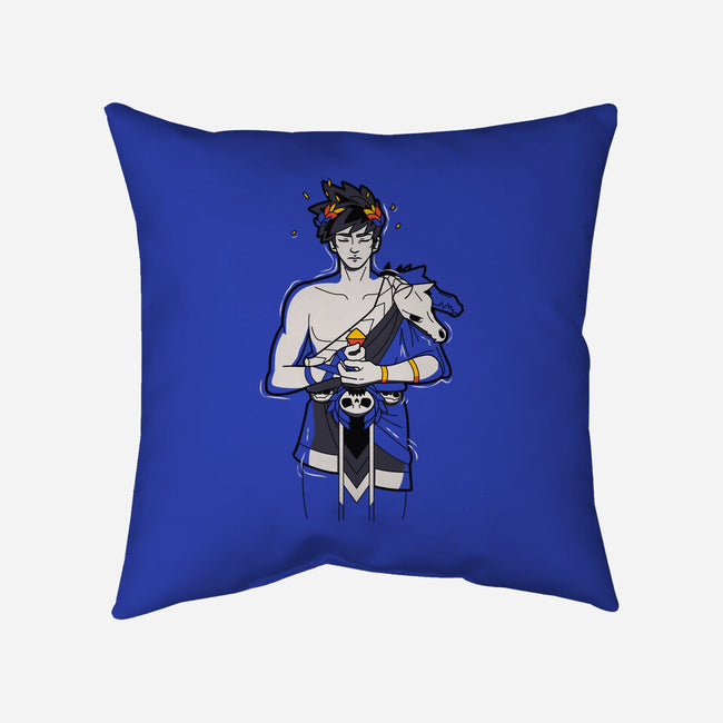 Pool Of Styx-none non-removable cover w insert throw pillow-Domii
