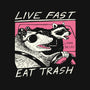 Fast Trash Life-none stretched canvas-vp021