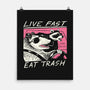 Fast Trash Life-none matte poster-vp021