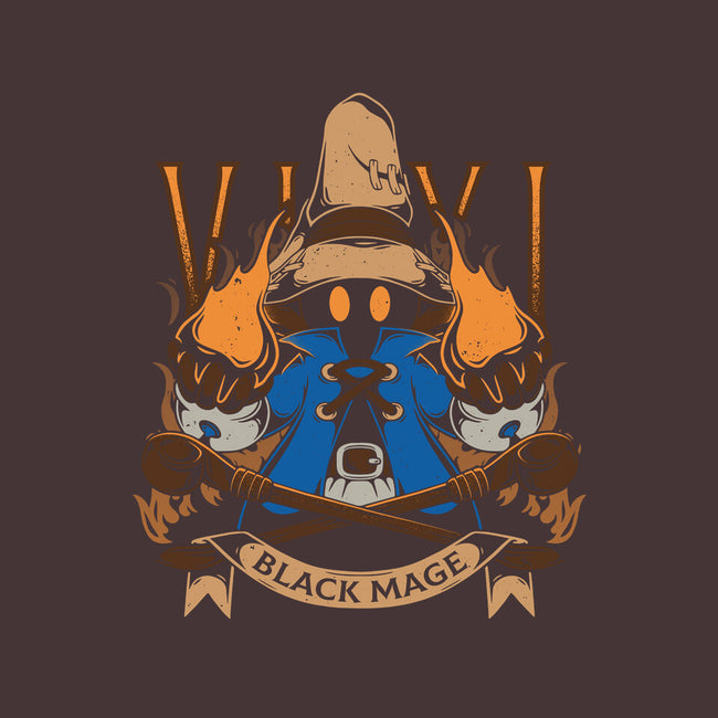Black Mage-none non-removable cover w insert throw pillow-Alundrart