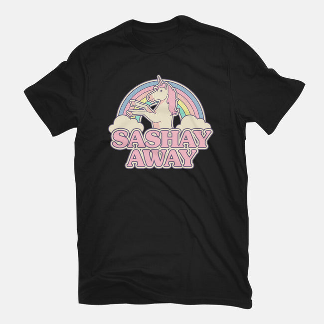 Sashay Away-youth basic tee-Thiago Correa